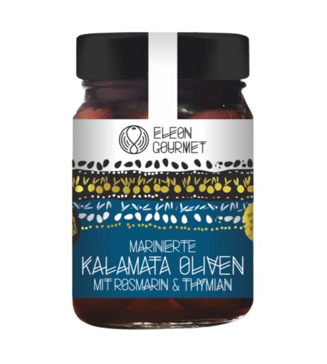 Oliven Kalamata mit Kräutern