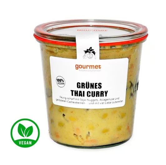Grünes Thai Curry – Vegan