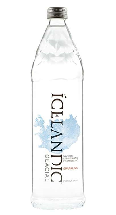 Icelandic Glacial Wasser - Island Premium Wasser, sprudelig