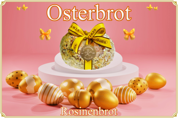Rosinen-Osterbrot