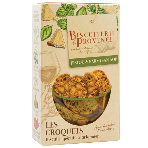 Biscuiterie de Provence  - Croquets mit Pistou und Parmesan
